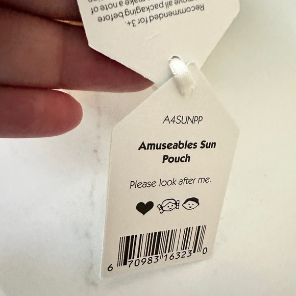 Jellycat Sun Plush Pouch with gift bag - NWT - Picture 8 of 8